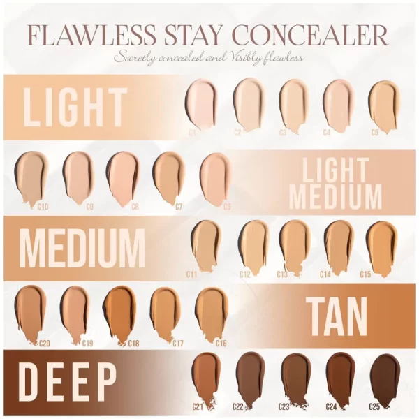 Flawless Stay Corrector Facial Liquido Concealer - Imagen 2